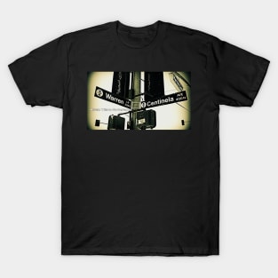 Warren Lane & Centinela Avenue1, Inglewood, CA by Mistah Wilson T-Shirt